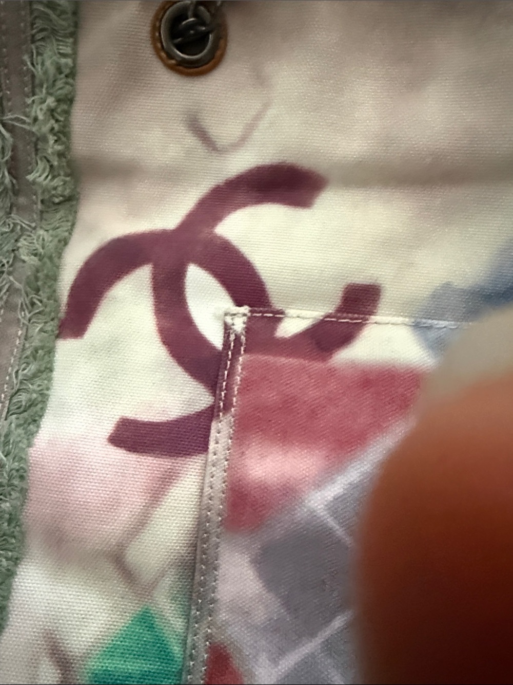 NWT Vintage Canvas Tote - Picture 3 of 7